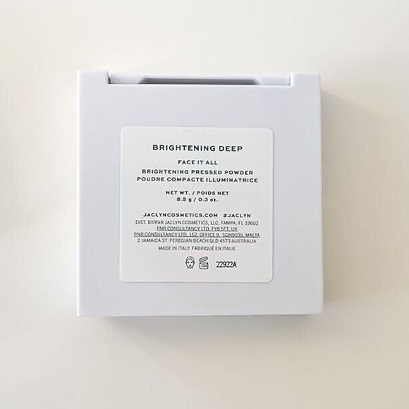 Jaclyn Cosmetics - Face It All Correcting Pressed Powder - "BRIGHTENING TAN” NEW - Picture 2 of 5